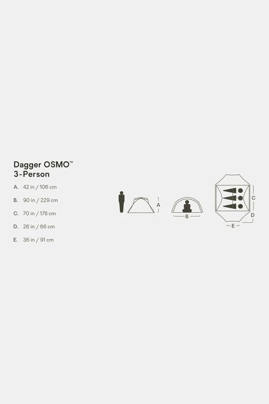 Nemo Dagger Osmo 3P Tent 20 Nemo Dagger Osmo 3P Tent - Afbeelding 20
