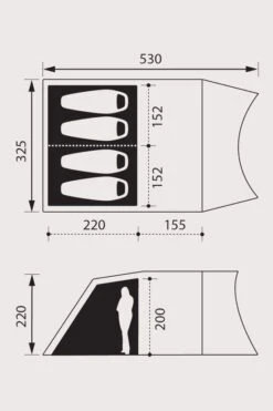 NOMAD Dogon 4 LW Tent -Big Agnes Verkoop g5fd3y0018 5050 10 nl