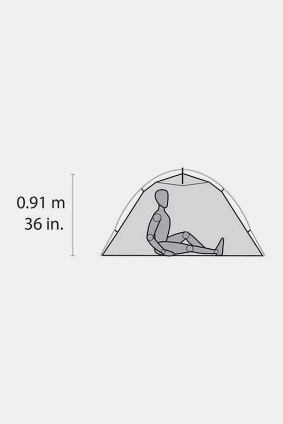 MSR Hubba NX 1-Persoons Hybride Tent 5 MSR Hubba NX 1-Persoons Hybride Tent - Afbeelding 5