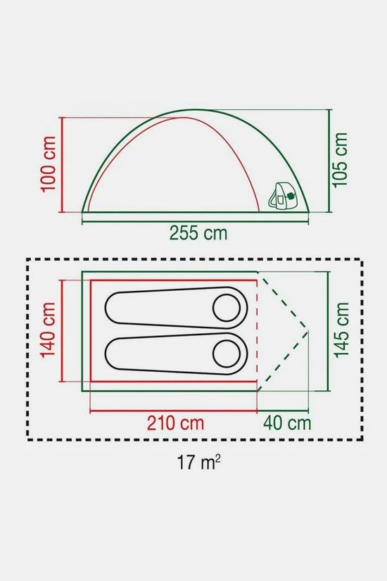 Coleman Kobuk Valley 2-Persoonstent 3 Coleman Kobuk Valley 2-Persoonstent - Afbeelding 3
