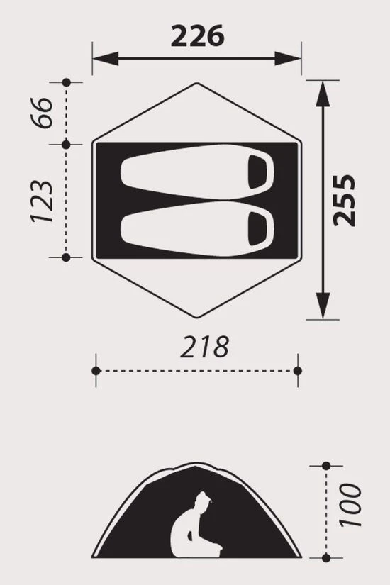NOMAD Jade Pro 2-Persoonstent 3 NOMAD Jade Pro 2-Persoonstent - Afbeelding 3