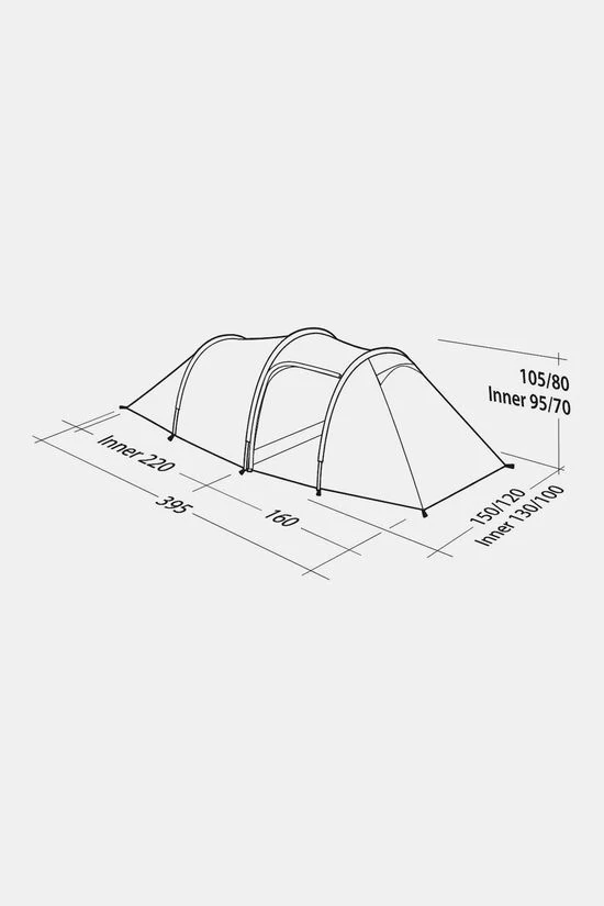 Robens Voyager 2EX Tunneltent 9 Robens Voyager 2EX Tunneltent - Afbeelding 9