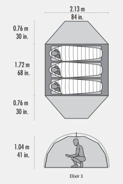 MSR Elixir 3-Persoons Tent -Big Agnes Verkoop maacc42003 5050 41 nl