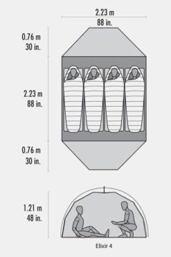 MSR Elixir 4-Persoons Tent -Big Agnes Verkoop maadc70021 5252 05 nl