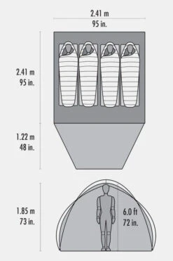 MSR Habitude 4 Tent -Big Agnes Verkoop maade00005 5252 04 nl