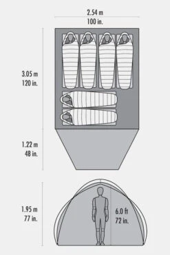 MSR Habitude 6 Tent -Big Agnes Verkoop maafe00002 5252 04 nl